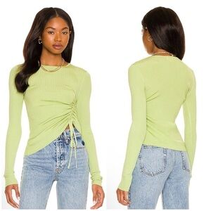 Song of Style Mick Sweater in Green Size XS